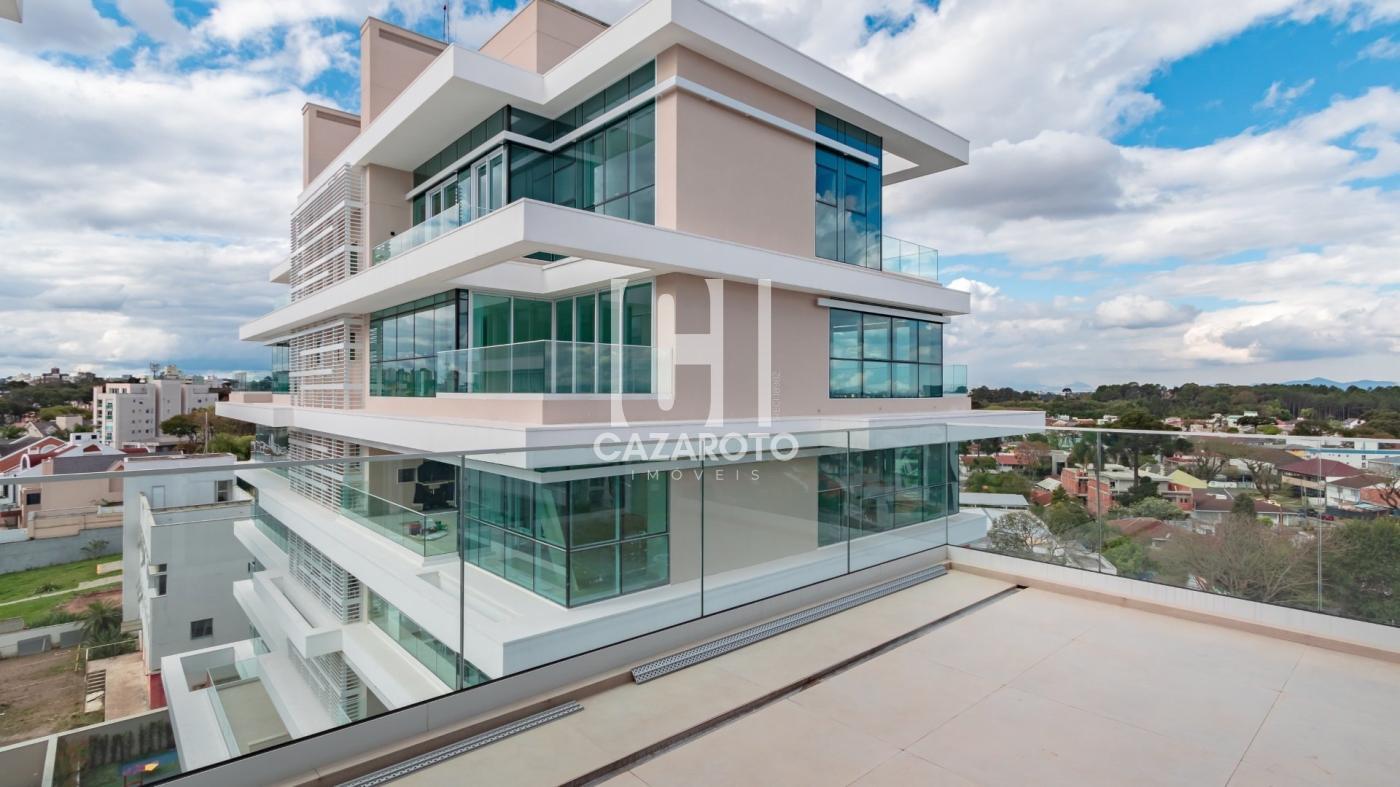 Cobertura no Cabral, Curitiba - 440m² com 4 Suítes e Vista Panorâmica